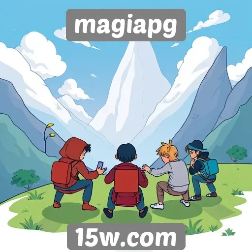 Explorando a comunidade de jogadores no Magiapg
