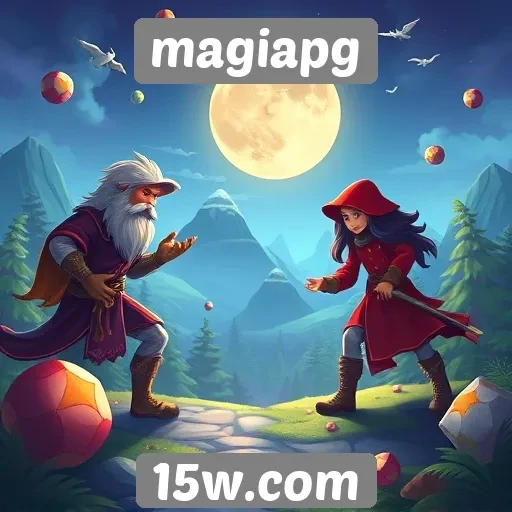Visão geral dos jogos disponíveis no magiapg