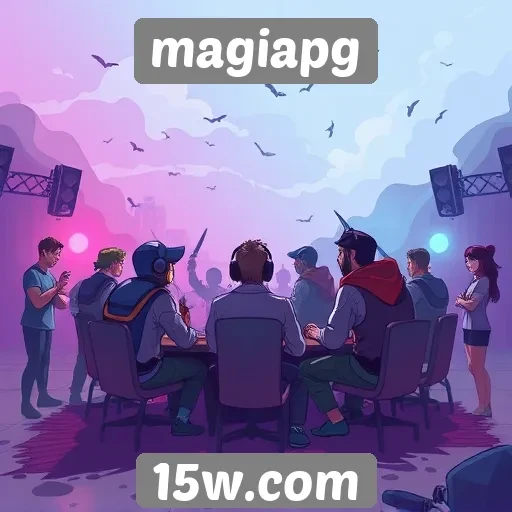 Impacto da comunidade de jogadores no magiapg