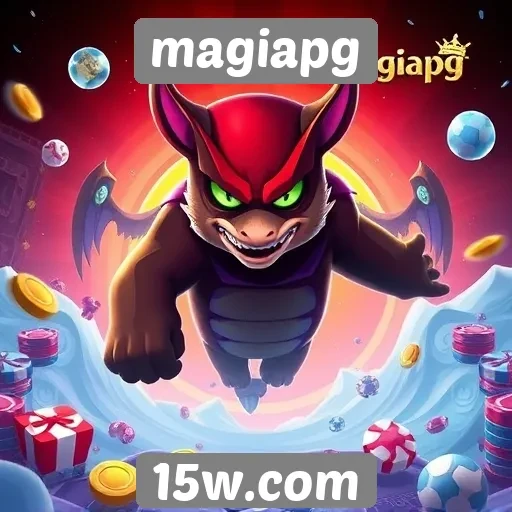 Variedade de jogos disponíveis na plataforma Magiapg